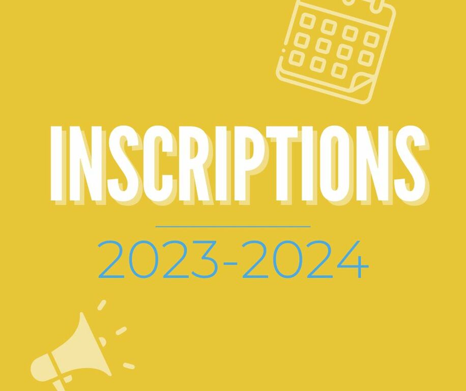 INSCRIPTION GROUPES LOISIRS saison 2023-2024