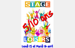 STAGE LOISIR