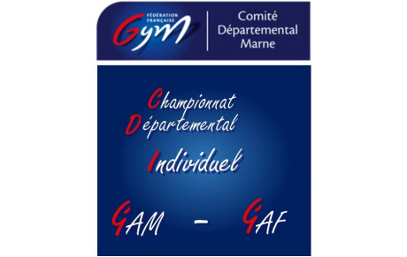 CHAMPIONNAT DÉPARTEMENT INDIVIDUEL GAF-GAF