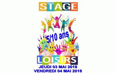 STAGE LOISIR 5/10 ans