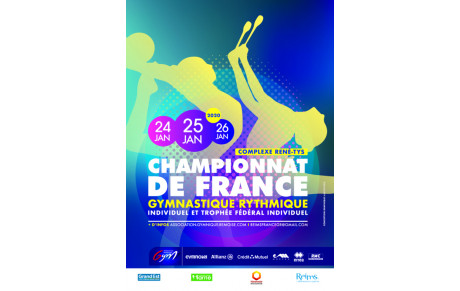 CHAMPIONNAT DE FRANCE GYMNASTIQUE RYTHMIQUE REIMS
